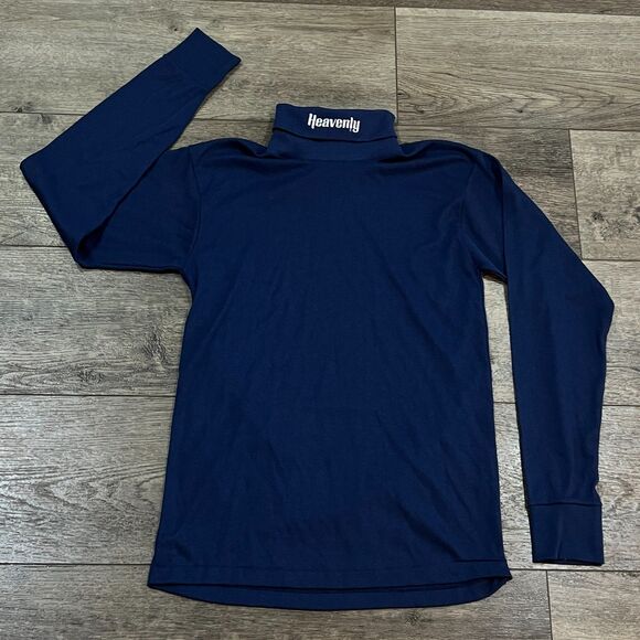 Vintage 80s Royal First Class Turtleneck Shirt Made in USA Single Stitch - Large - Picture 1 of 7